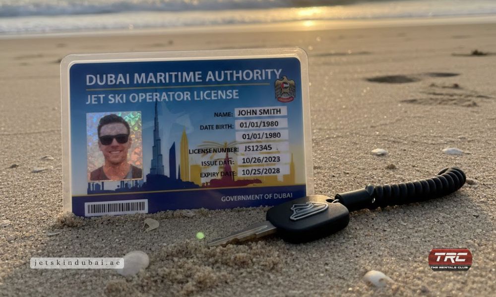 Jet Ski Dubai licence