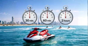 Jet Ski Ride Duration in Dubai: 30, 60 or 2 Hours?